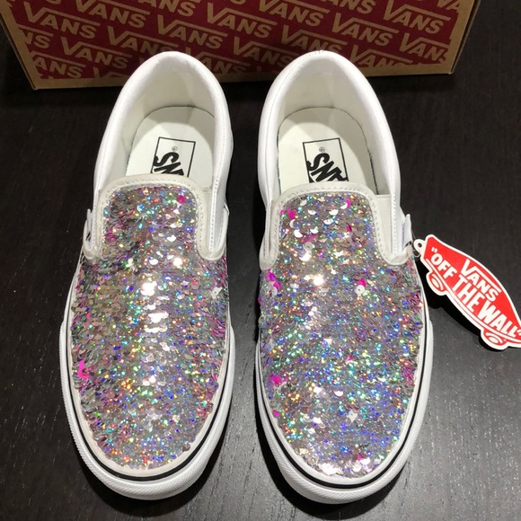 Vans Classic Slip-On Sequins Checkerboard - Picture 4 of 7
